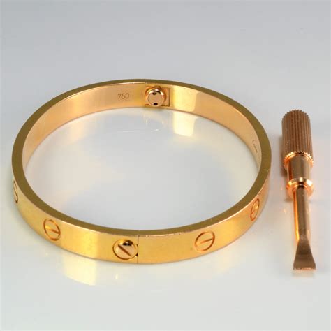 replica cartier screw bangle|cartier bangle screwdriver.